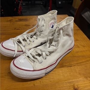 Converse Off-White High-Top Sneakers
